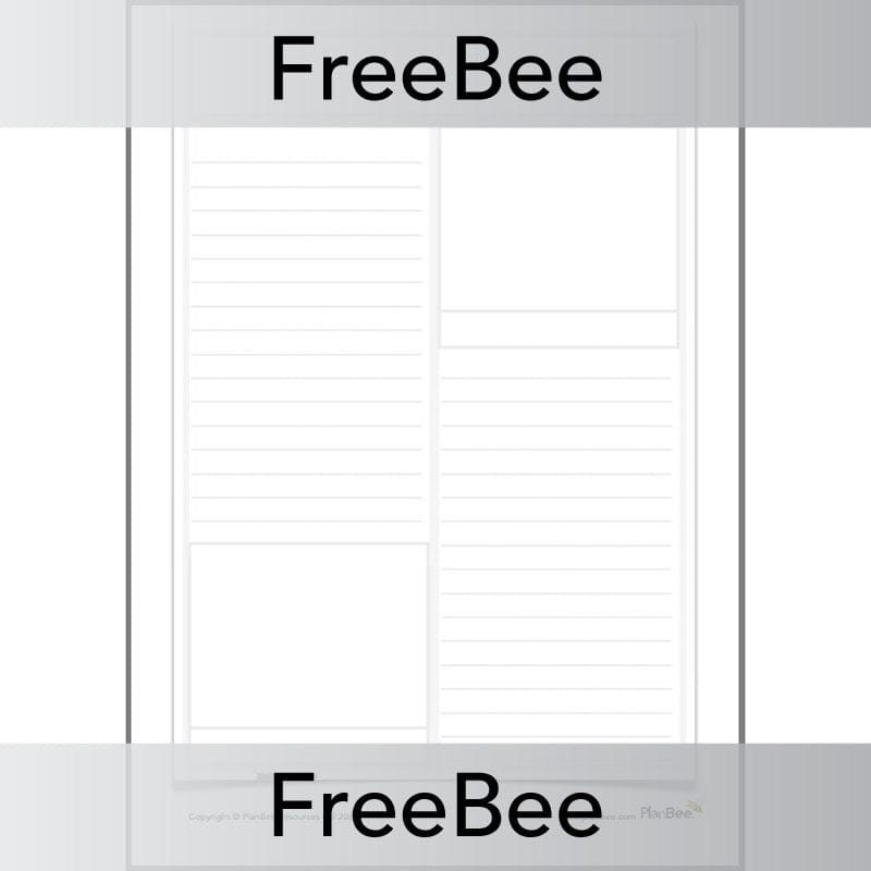 PlanBee Downloadable Free Newspaper Template KS2 by PlanBee
