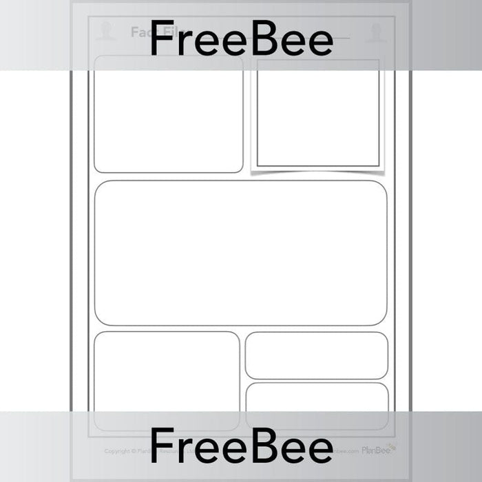 PlanBee FREE Person Fact File Template | PlanBee