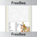 PlanBee Free Roman Word Search | PlanBee FreeBees