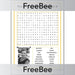 PlanBee Rosa Parks Word Search Printable Puzzle by PlanBee