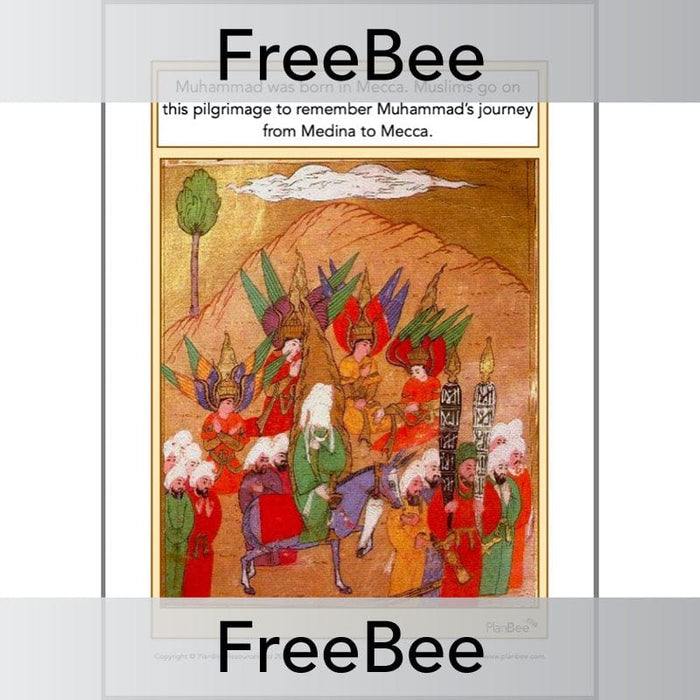 PlanBee Free Downloadable The Hajj KS2 Display Pack by PlanBee