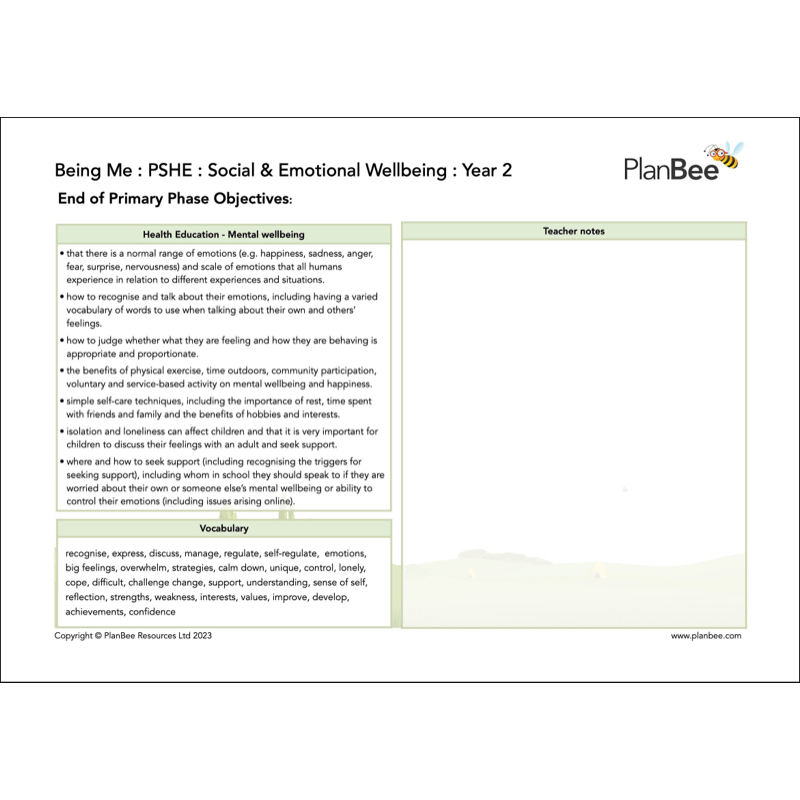 PlanBee This is Me Topic Bundle KS1 Lessons & Resources by PlanBee