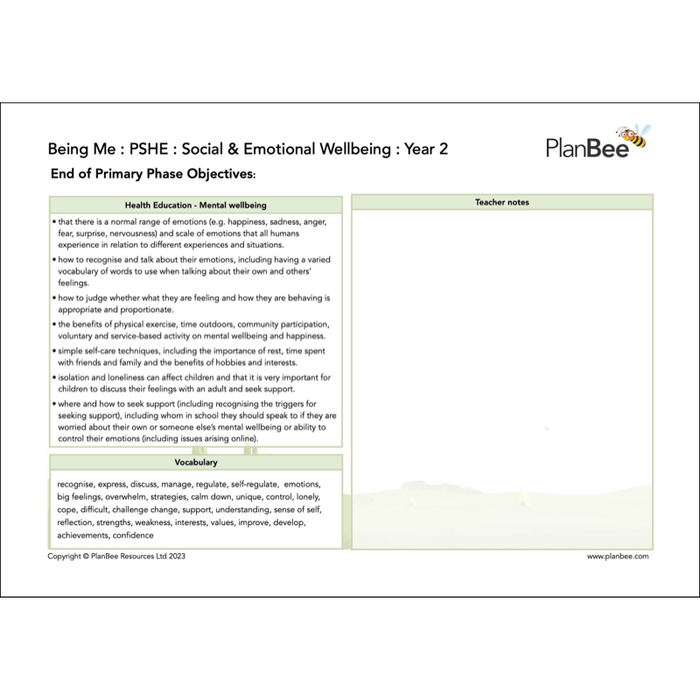 PlanBee This is Me Topic Bundle KS1 Lessons & Resources by PlanBee