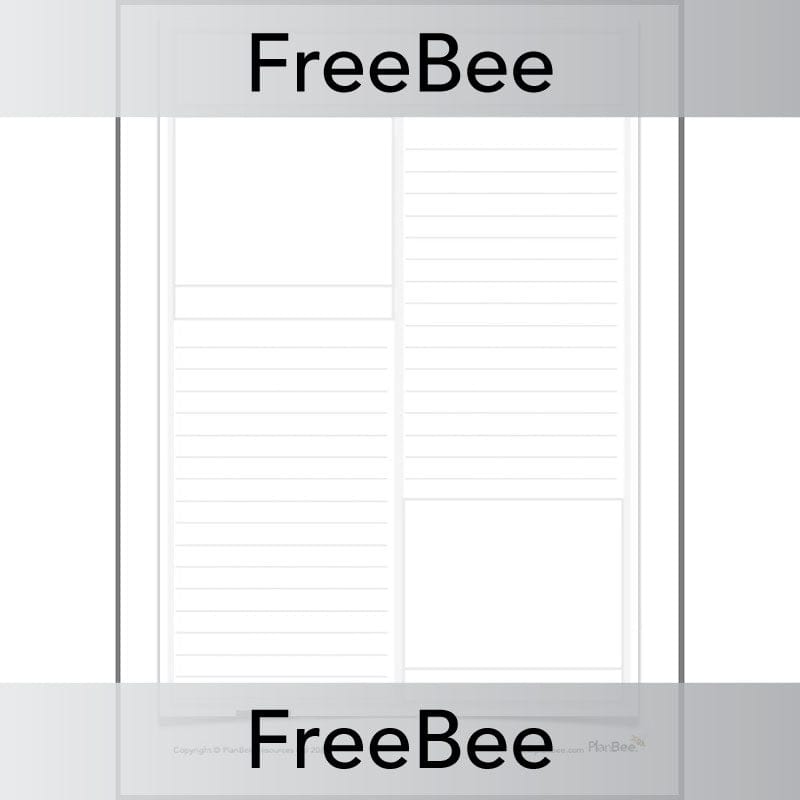 PlanBee Downloadable Free Newspaper Template KS2 by PlanBee
