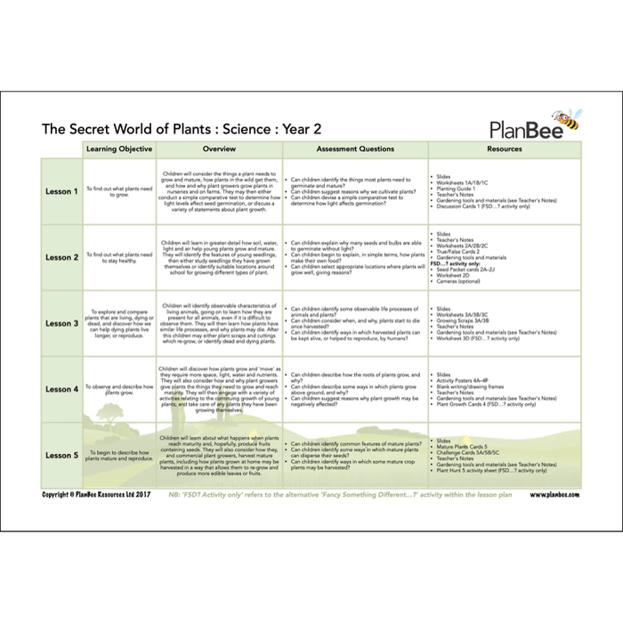 PlanBee Our Amazing World Topic - KS1 Primary Resources by PlanBee