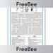 PlanBee Free Greek Gods Crossword | PlanBee FreeBees