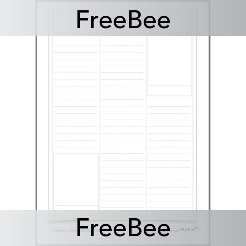 PlanBee Downloadable Free Newspaper Template KS2 by PlanBee