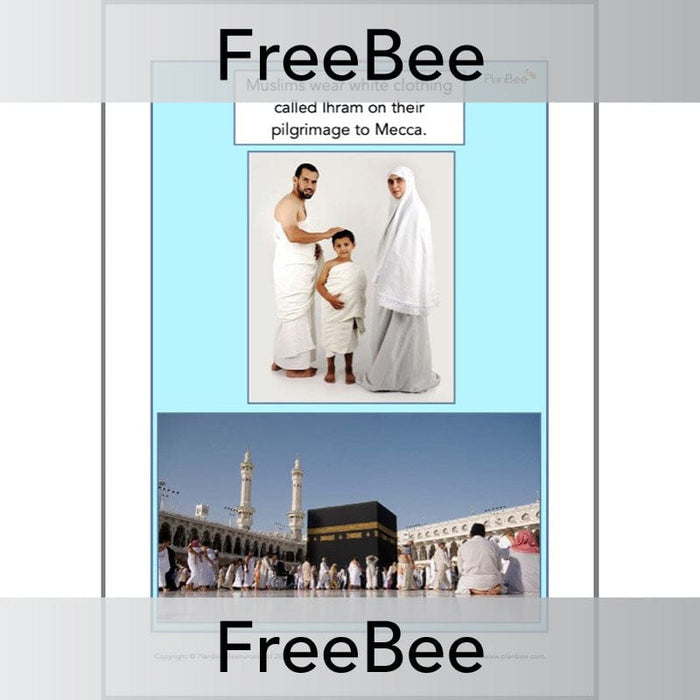 PlanBee Free Downloadable The Hajj KS2 Display Pack by PlanBee