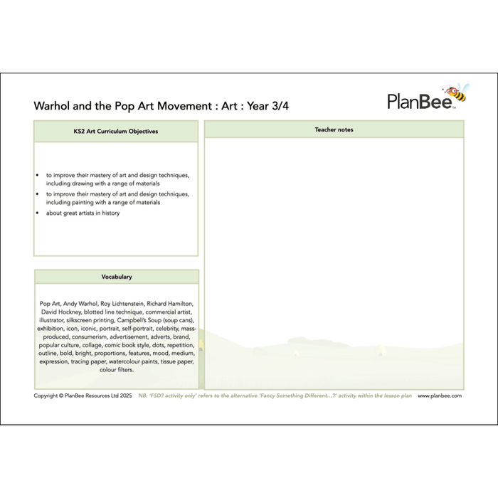 PlanBee KS2 USA Road Trip Lessons | Year 3 & Year 4 Topic 