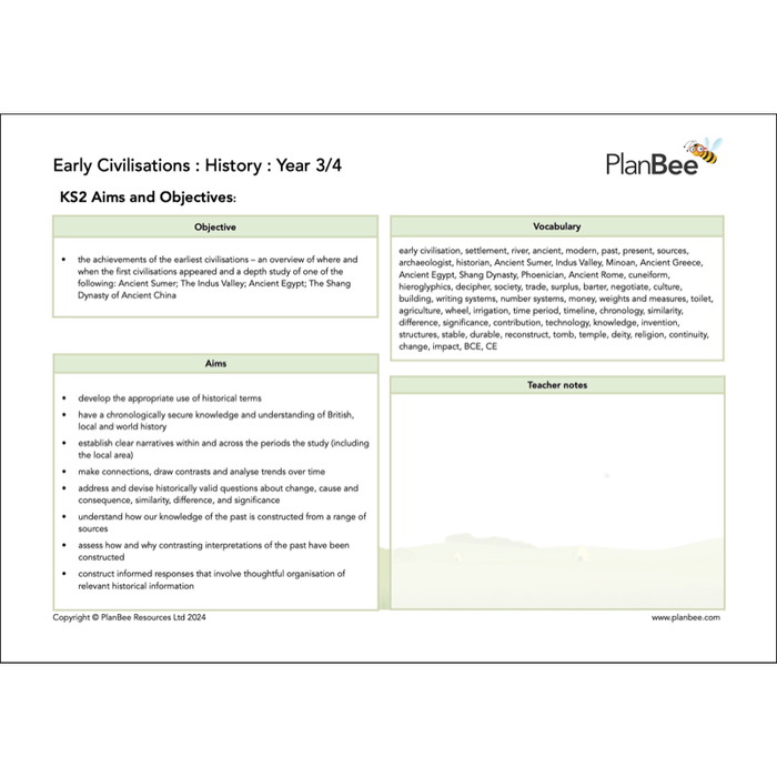 PlanBee Living in our World KS2 Topic Bundle