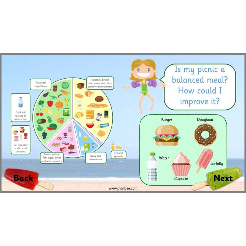 PlanBee Seaside Snacks: Primary DT Cookery Lessons for KS1 from PlanBee