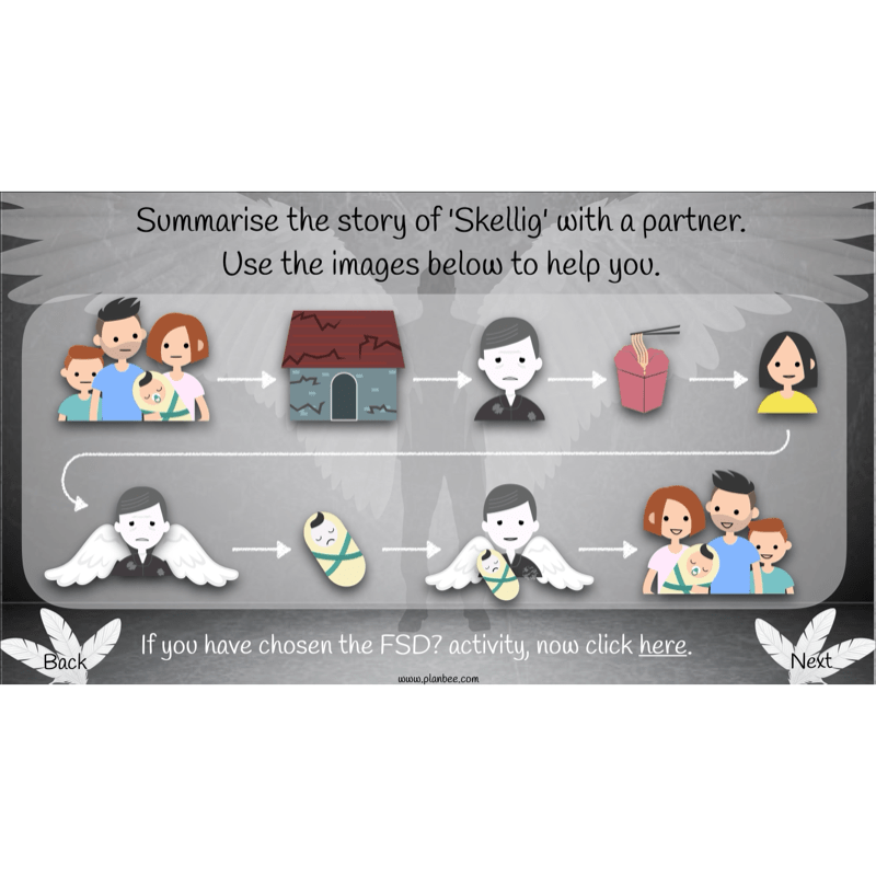 PlanBee Skellig: Narrative