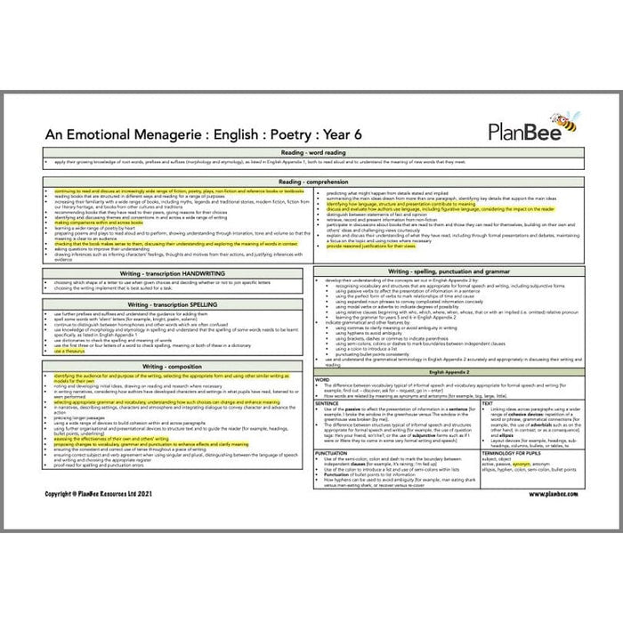 PlanBee Feelings and Emotions KS2 Topic | PlanBee
