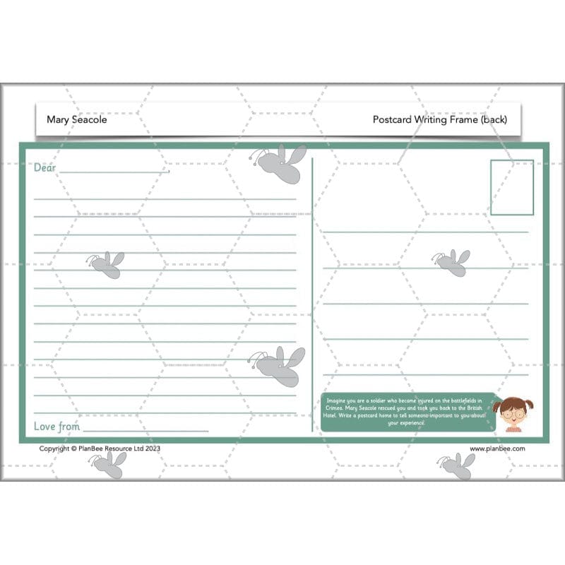 PlanBee Mary Seacole History KS1 lessons by Planbee