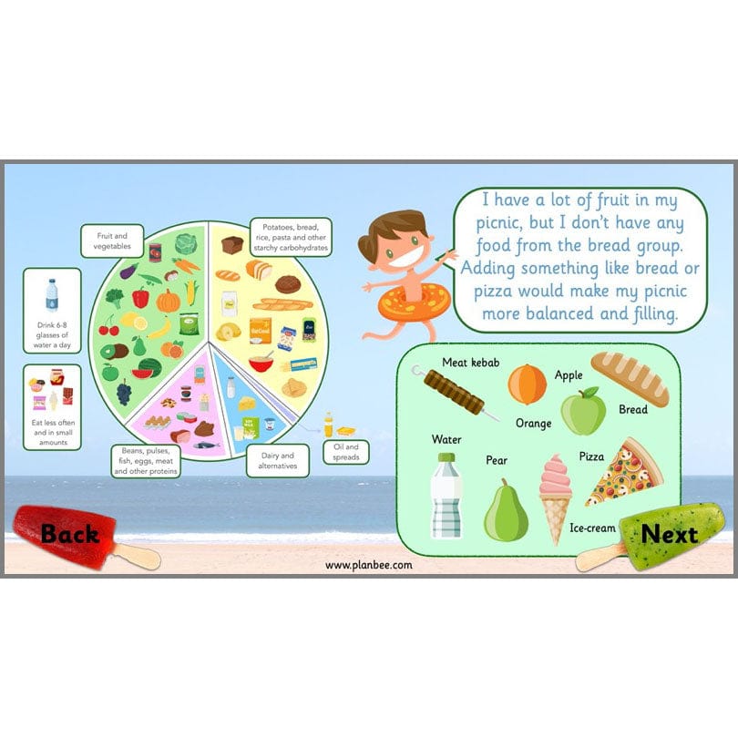 PlanBee Seaside Snacks: Primary DT Cookery Lessons for KS1 from PlanBee