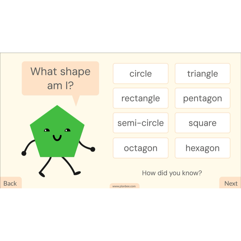 PlanBee 2D Shapes Year 3 Maths Lesson Pack by PlanBee