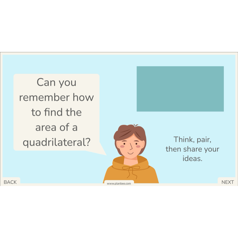 PlanBee Algebra: simple algebra lesson planning for Year 6