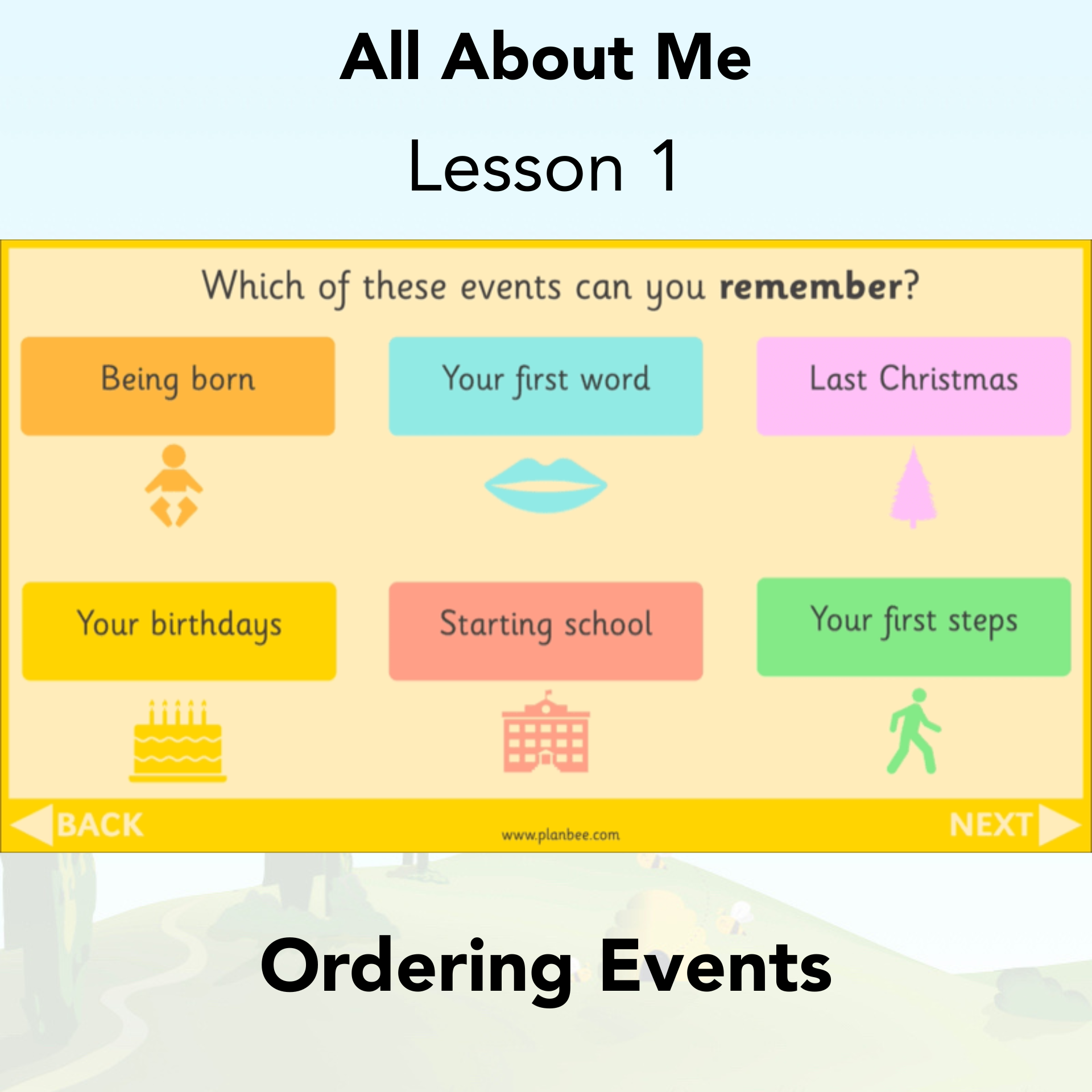 PlanBee All About Me KS1 History Lesson Planning Pack