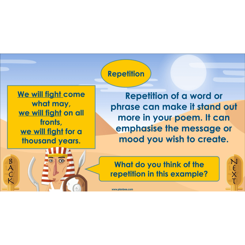 PlanBee Ancient Egyptian Poetry | KS2 English Pack