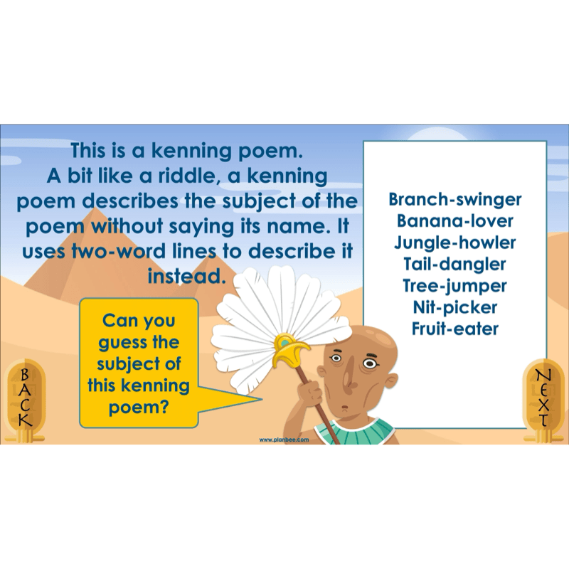 PlanBee Ancient Egyptian Poetry | KS2 English Pack