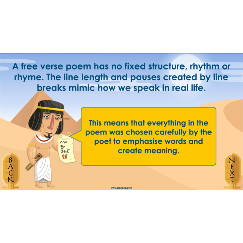 PlanBee Ancient Egyptian Poetry | KS2 English Pack