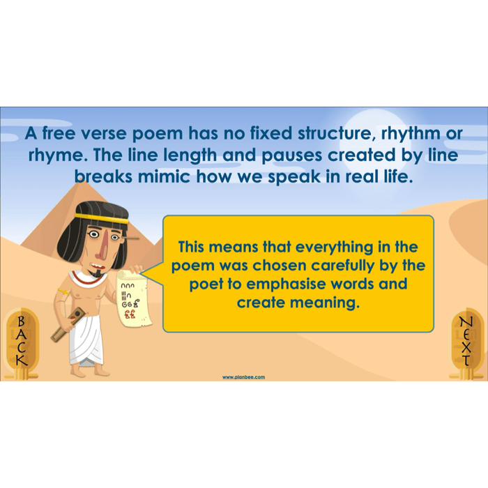 PlanBee Ancient Egyptian Poetry | KS2 English Pack