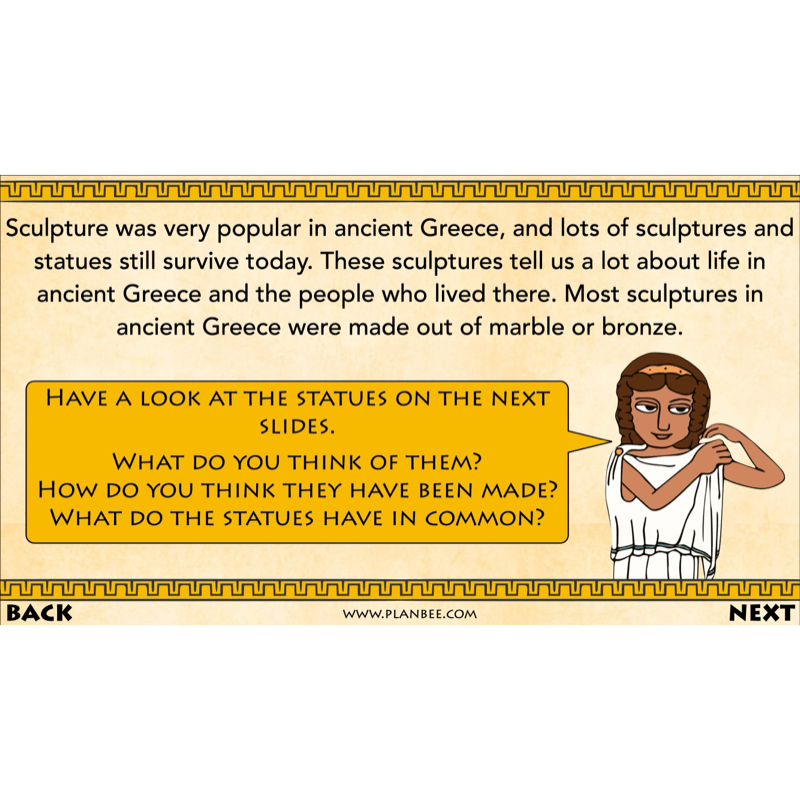 PlanBee Ancient Greece Topic KS2 Enrichment Lesson Pack
