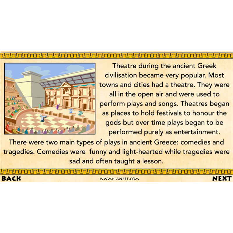 PlanBee Ancient Greece Topic KS2 Enrichment Lesson Pack