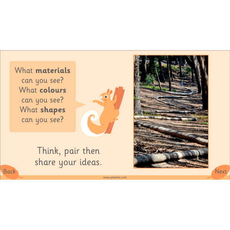 PlanBee Andy Goldsworthy KS1 Art Lesson Plans created by PlanBee