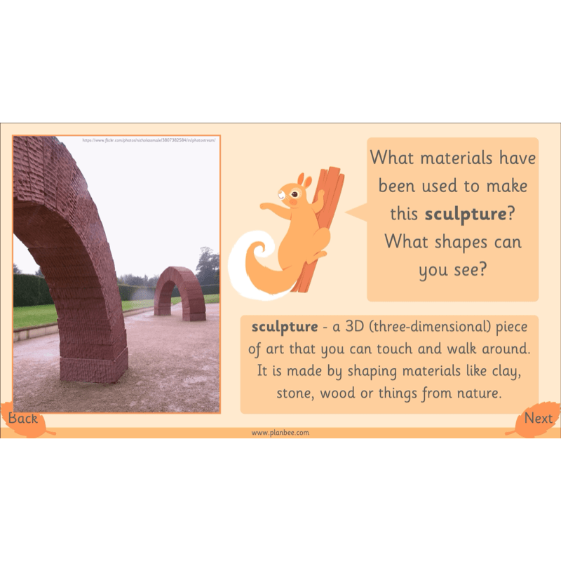 PlanBee Andy Goldsworthy KS1 Art Lesson Plans created by PlanBee