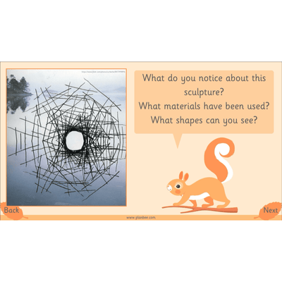 PlanBee Andy Goldsworthy KS1 Art Lesson Plans created by PlanBee