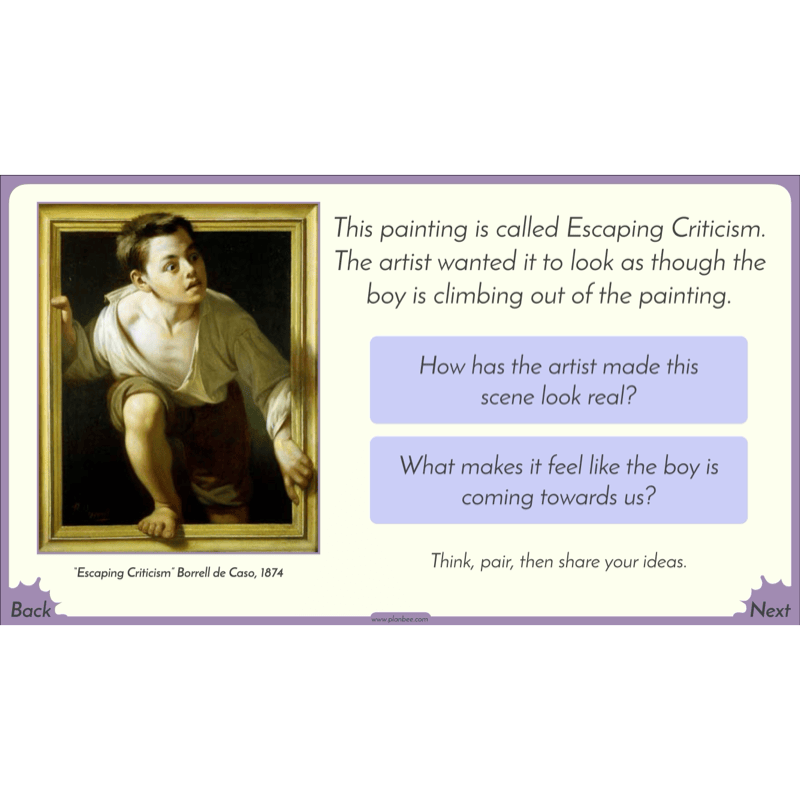 PlanBee Art Illusions | KS2 Art lessons