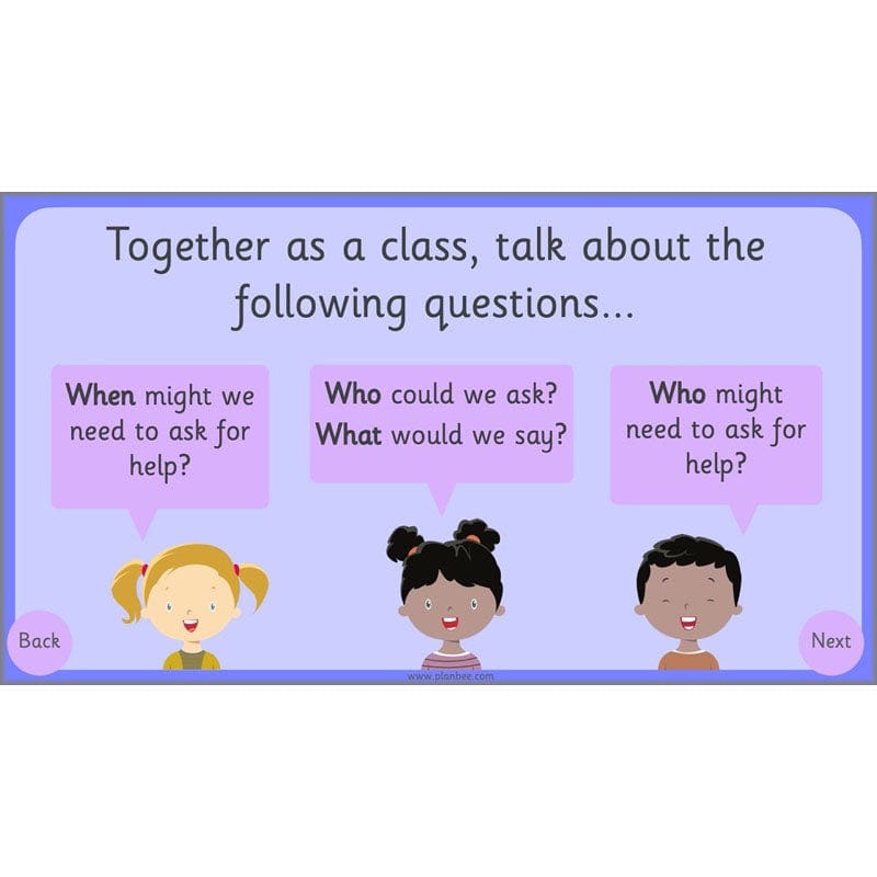 PlanBee Asking for Help | PSHE lessons KS1