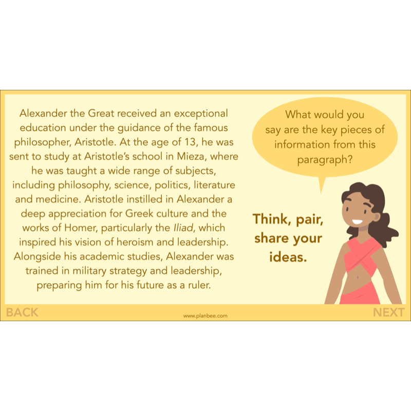 PlanBee Alexander the Great KS2 | English Lessons | Biographies