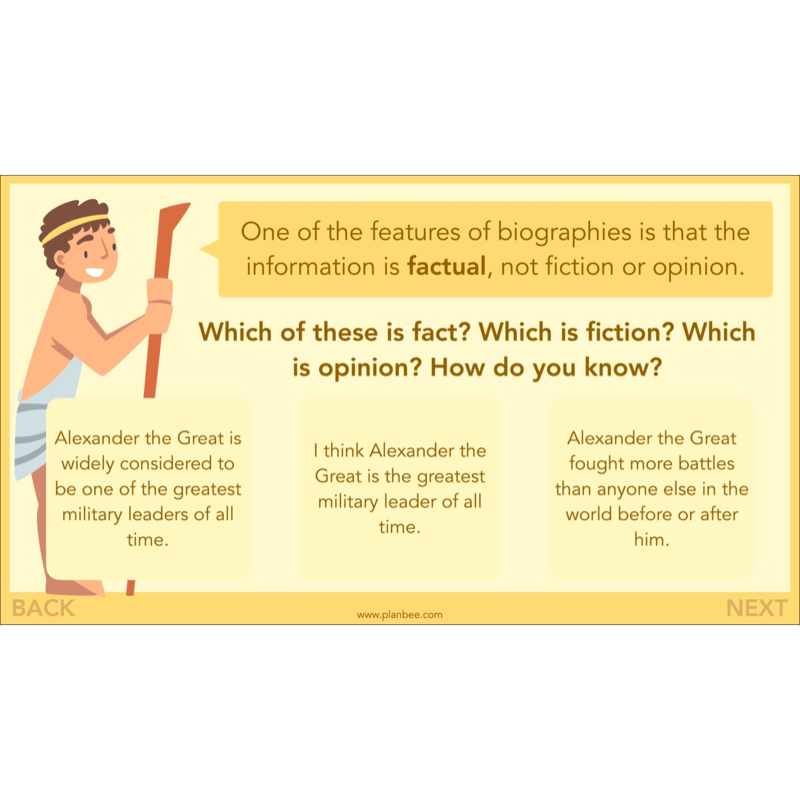 PlanBee Alexander the Great KS2 | English Lessons | Biographies