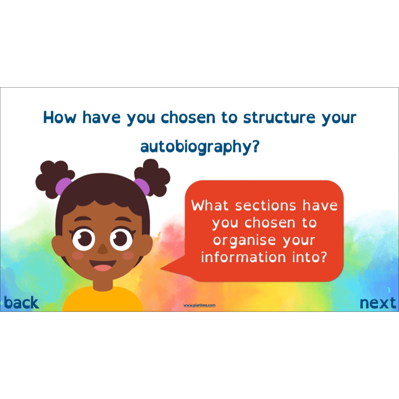 PlanBee Autobiography KS2 English Planning and Resources