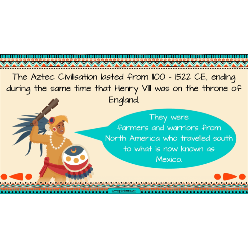 PlanBee Aztecs KS2 Lesson Planning and Resources 