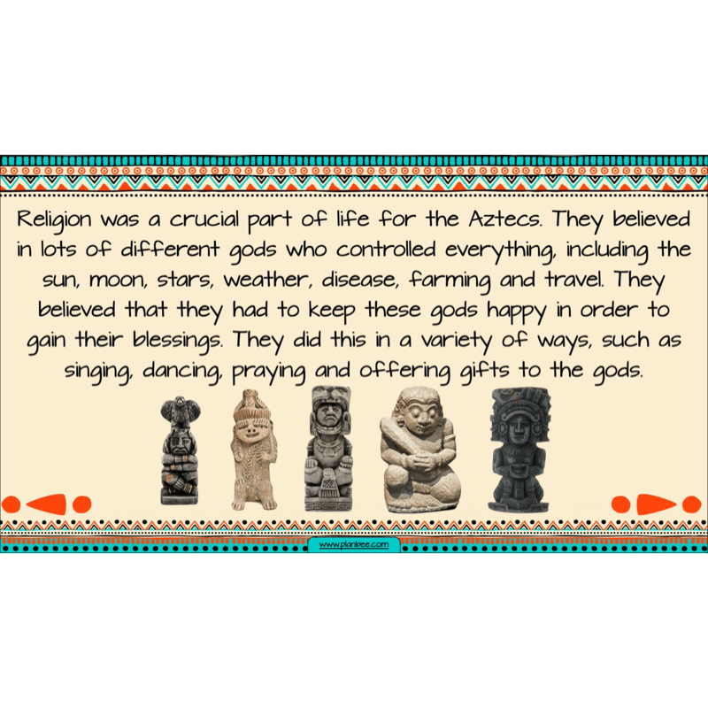 PlanBee Aztecs KS2 Lesson Planning and Resources 