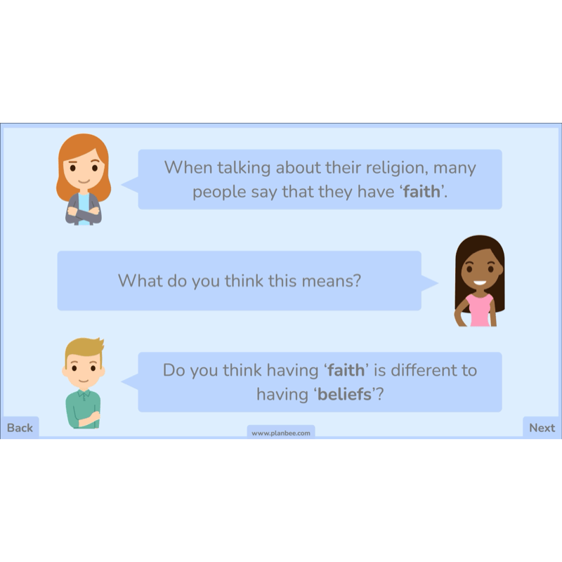 PlanBee Belief In Our Community: Complete set of KS2 RE lessons