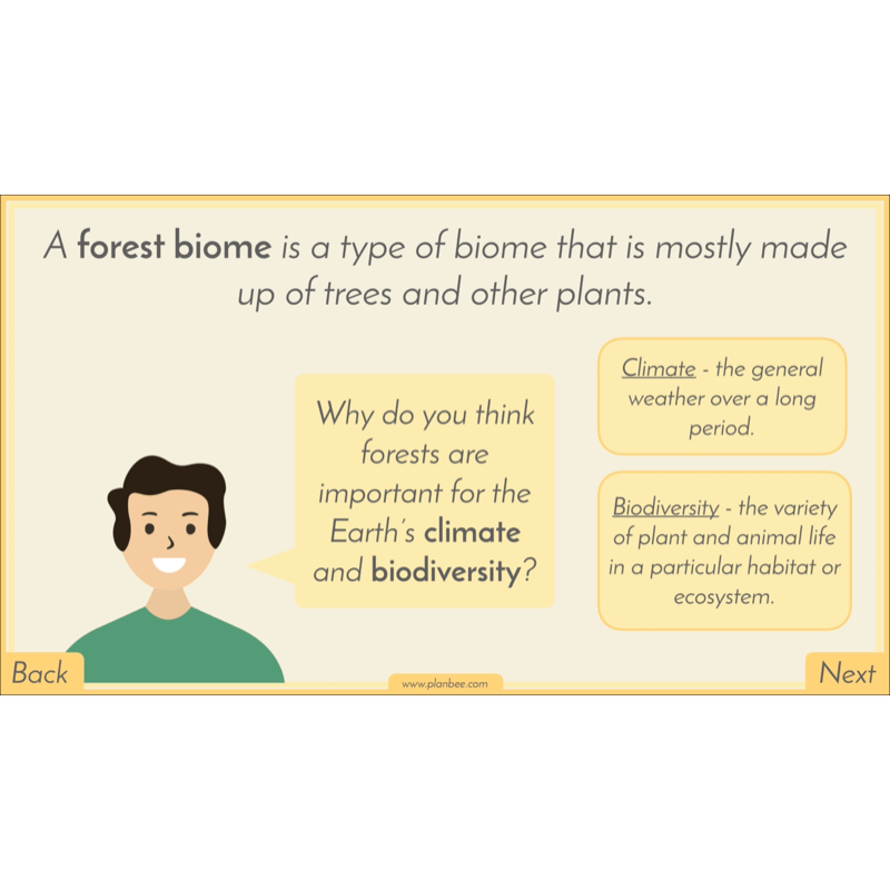 PlanBee Biomes KS2 Geography Lessons