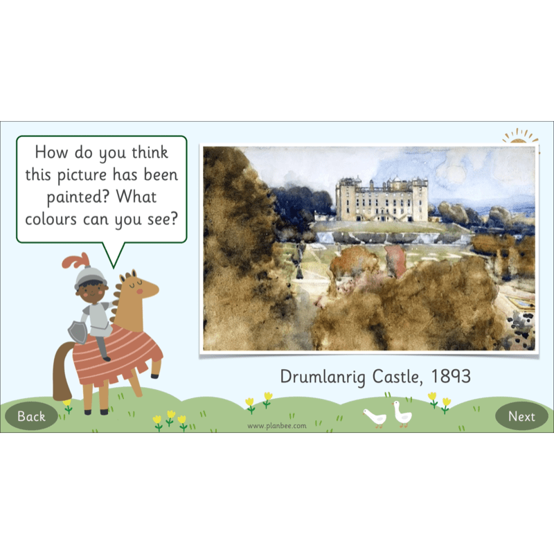 PlanBee Castles Topic KS1 Enrichment Lesson Pack