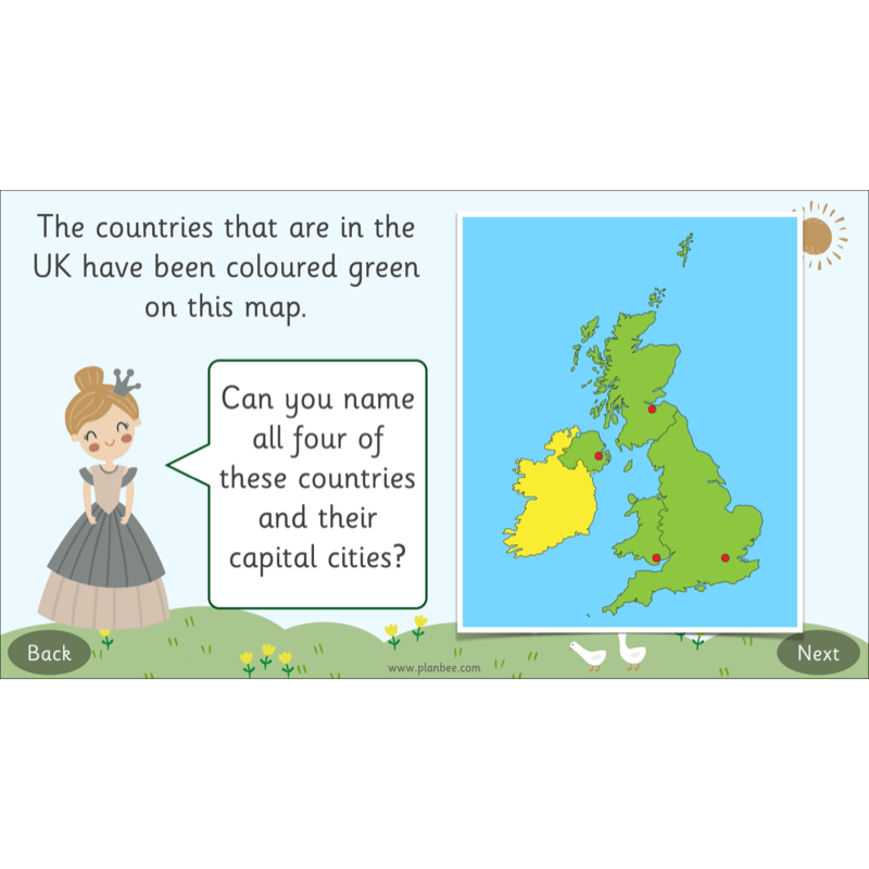 PlanBee Castles KS1 Geography Lesson Planning and Resources