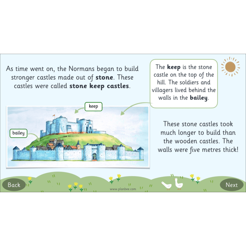 PlanBee Castles Castles KS1 History Lesson Planning and Resources