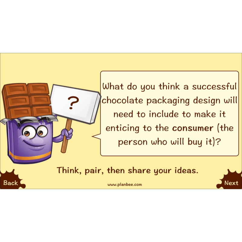PlanBee Chocolate Packaging | KS2 DT lessons