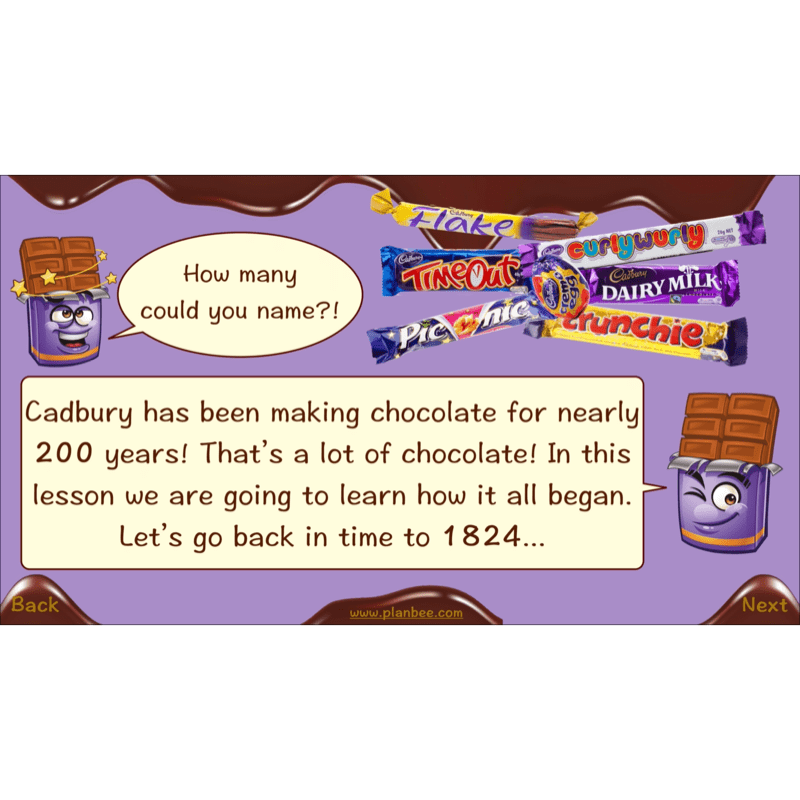 PlanBee Chocolate Topic KS2 Enrichment Lesson Pack