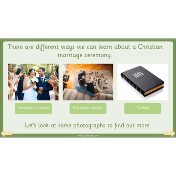 Lesson 4: Marriage ceremony