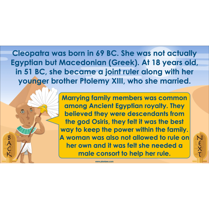 PlanBee Cleopatra KS2 | English Lesson Pack