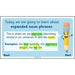 PlanBee Expanded Noun Phrases Year 2 Lesson Pack | PlanBee