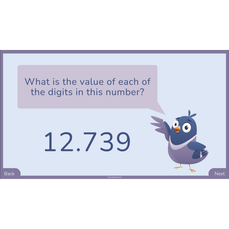 PlanBee Year 6 Decimal Place Value Maths Lessons by PlanBee