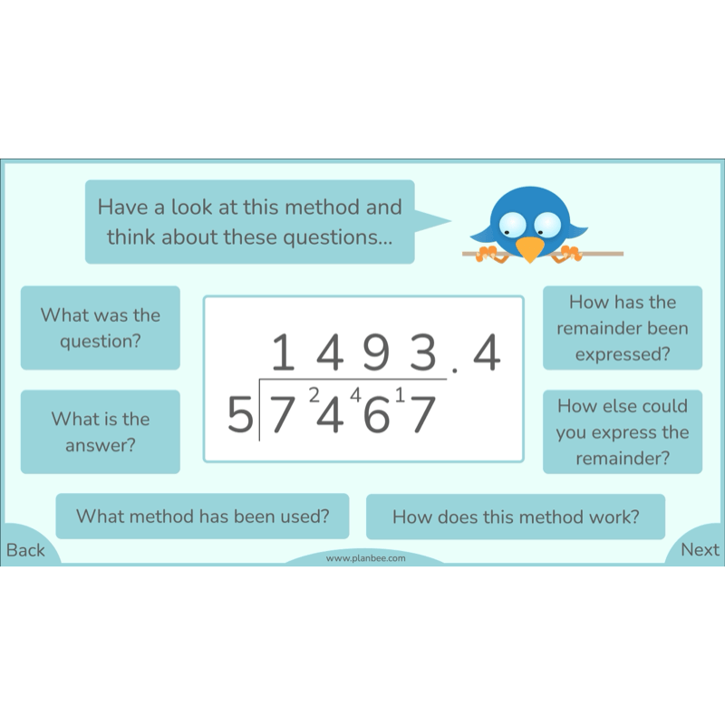 PlanBee Division Year 6 Maths Lessons and Worksheets by PlanBee